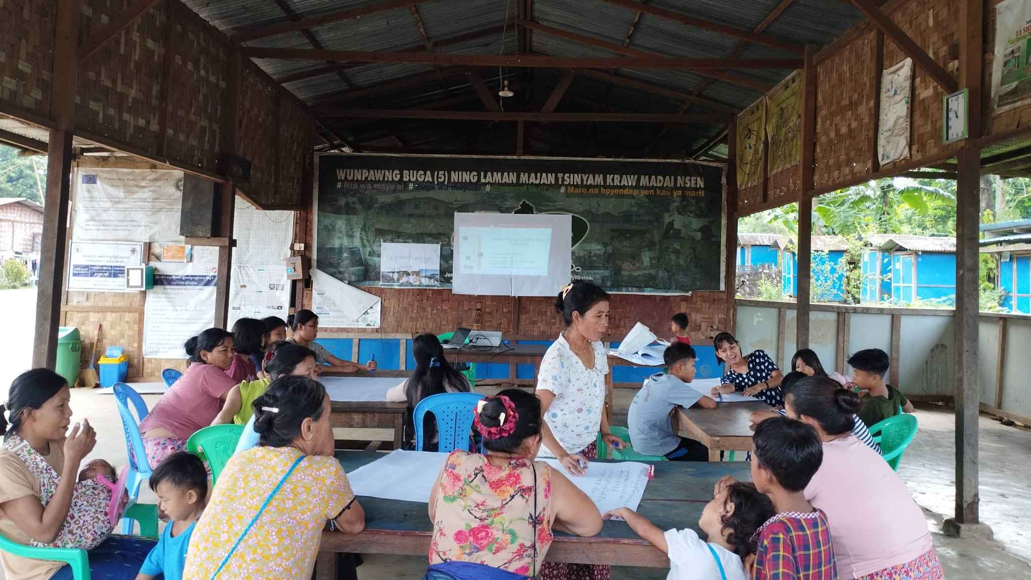 This is the picture of the first Plastic awareness session